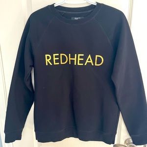 Brunette the Label “Redhead” Sweatshirt • S/M